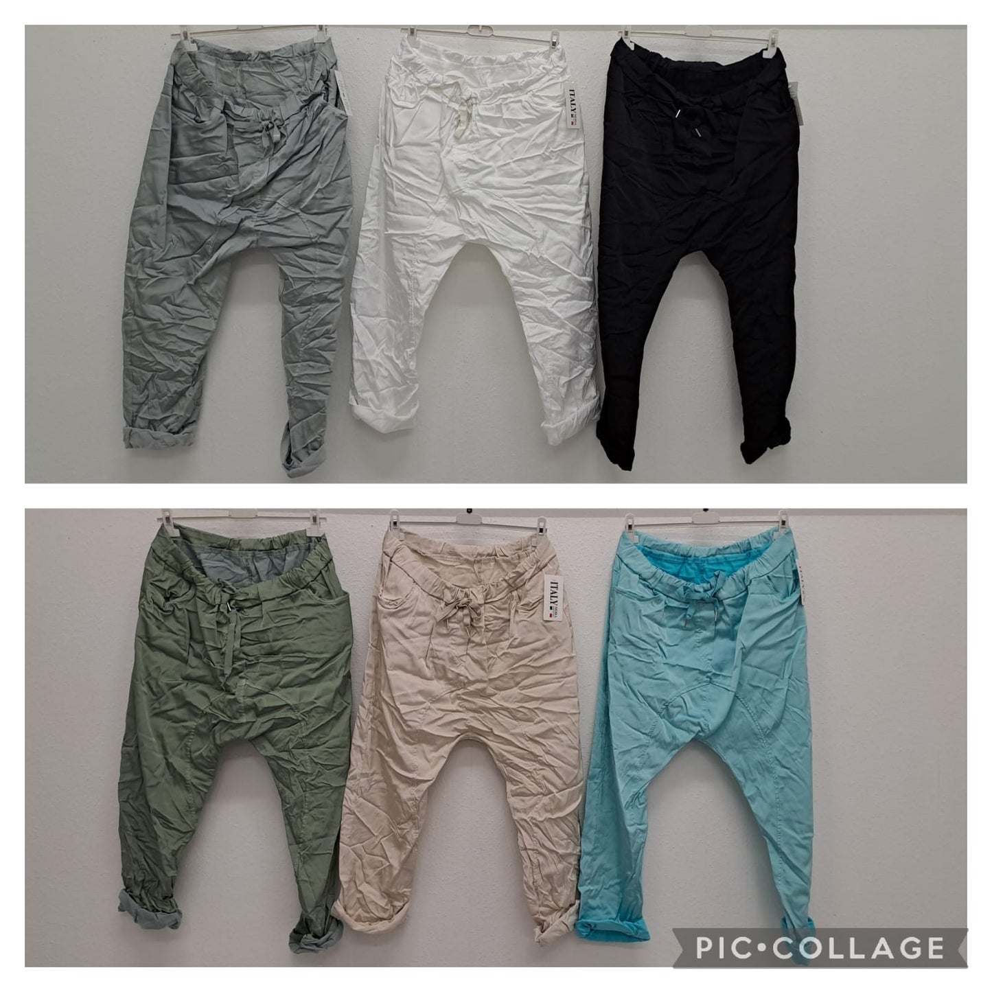 Baggy Shinny Hosen Einheit große 4xl