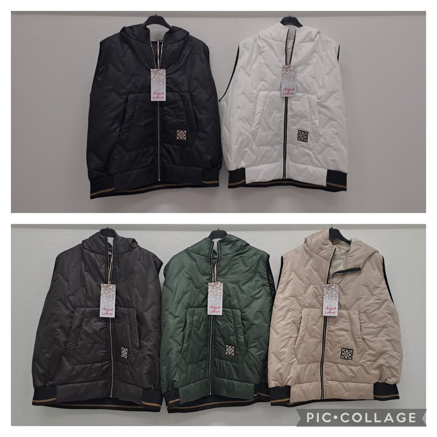 Aqua Limone Weste Einheit große