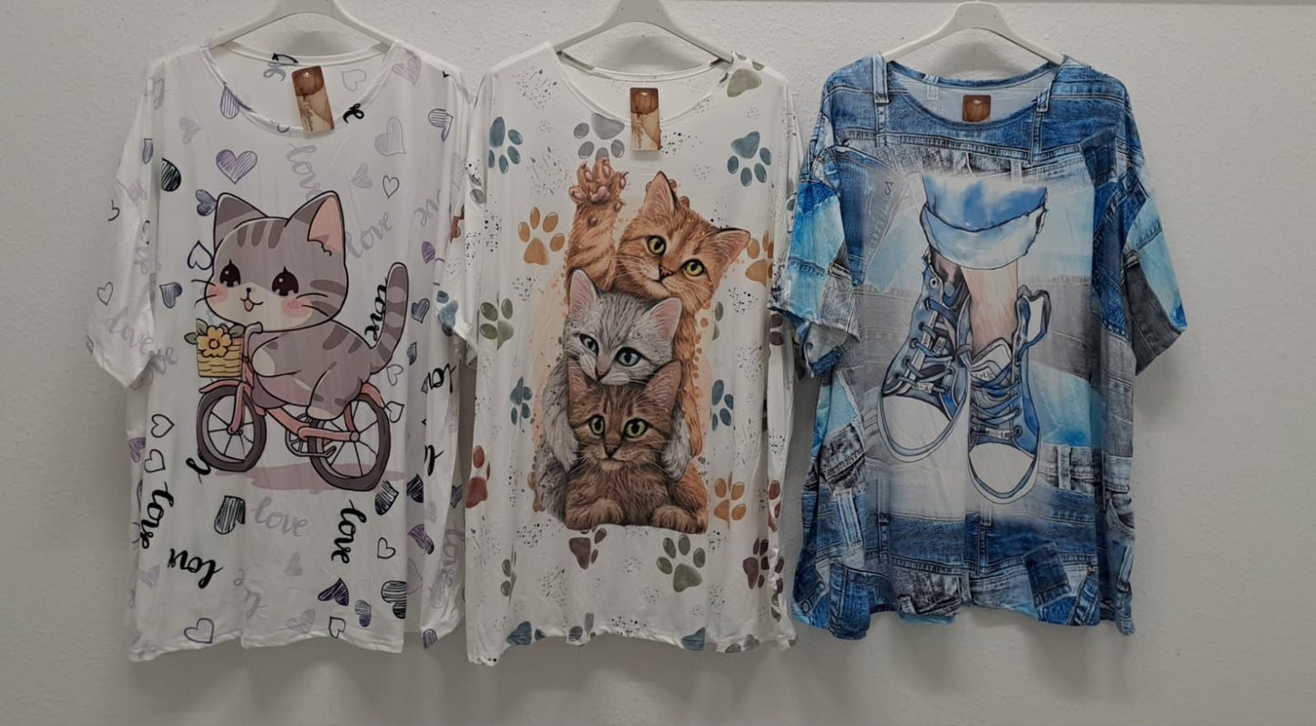 T-Shirts Einheit große