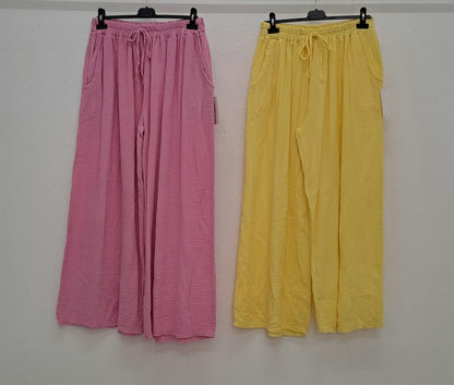 Muslin pants one size