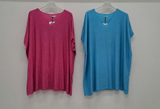 Knit T-Shirts One Size