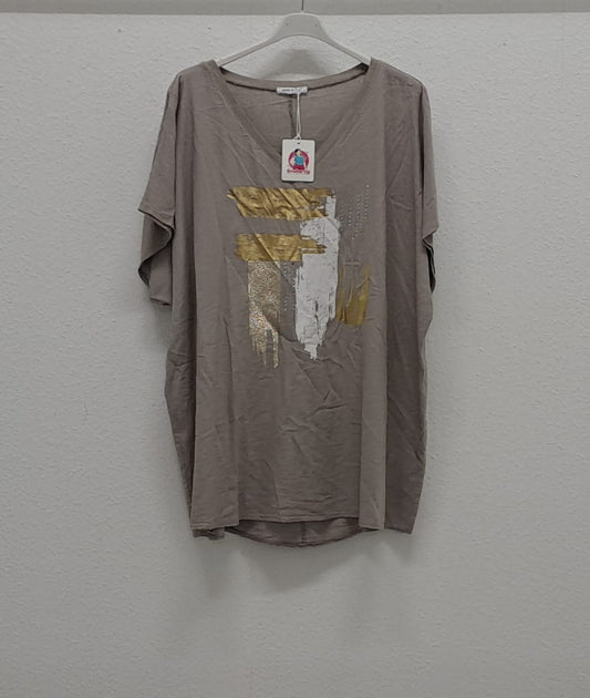 T-Shirts linen Einheit große