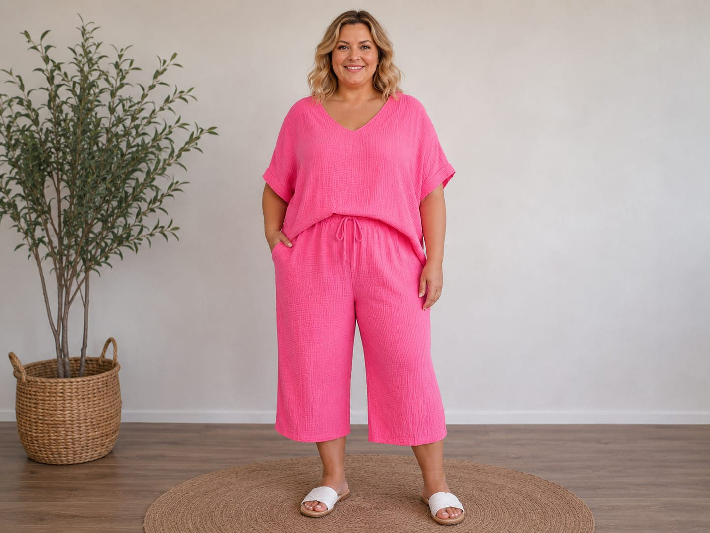 Musselin Blusen Einheitsgröße