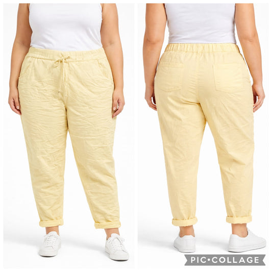 Plain trousers large L, XL and 2XL