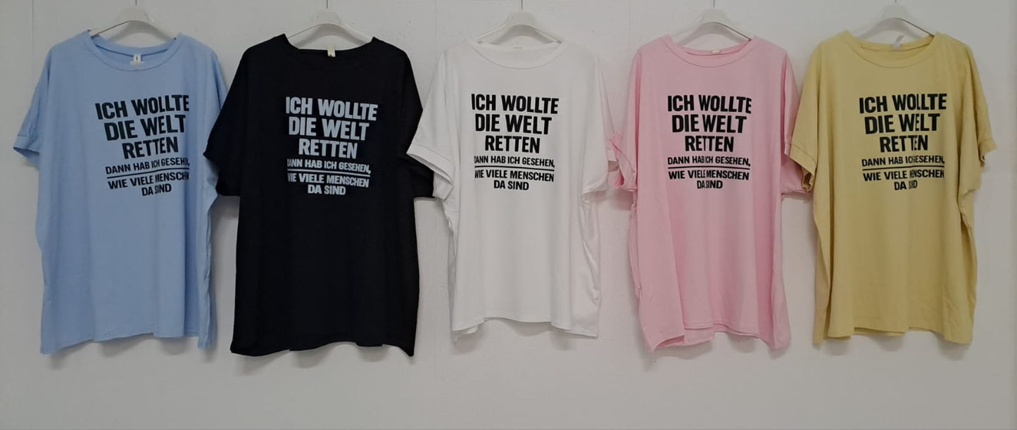 T-Shirts Einheitsgröße