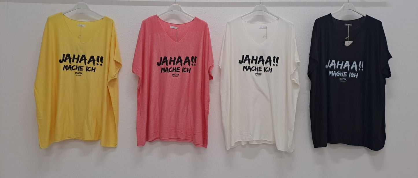 Knit T-Shirts One Size