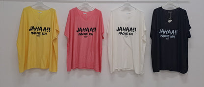 Knit T-Shirts One Size