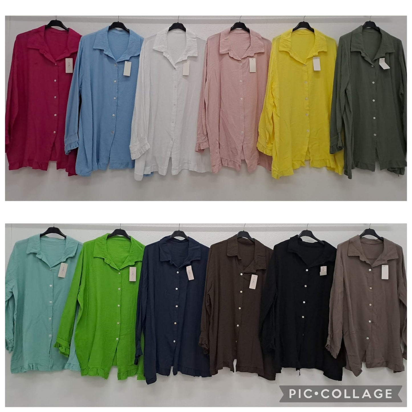 Muslin Blouses One Size