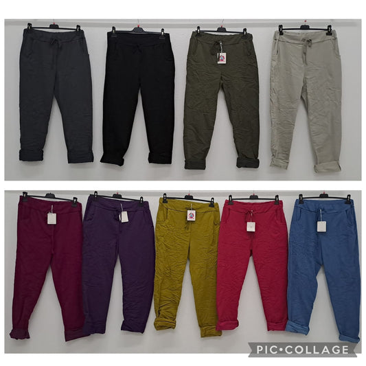 Plain trousers large L, XL and 2XL