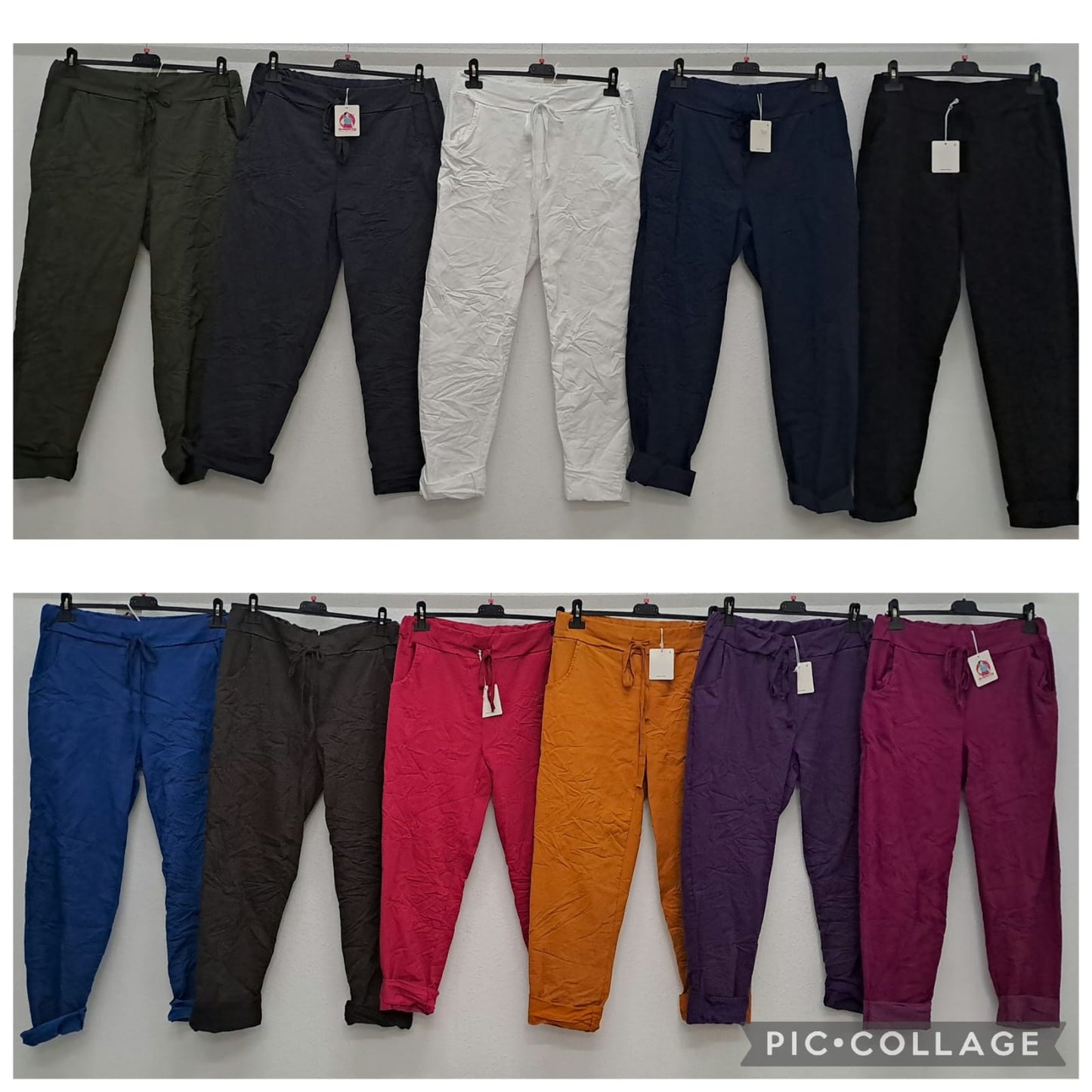 Plain trousers large L, XL and 2XL