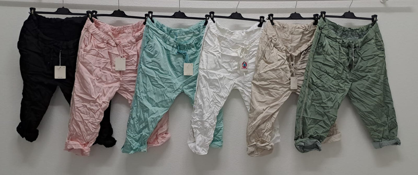 Shinny Pants with Stripes Unit Large