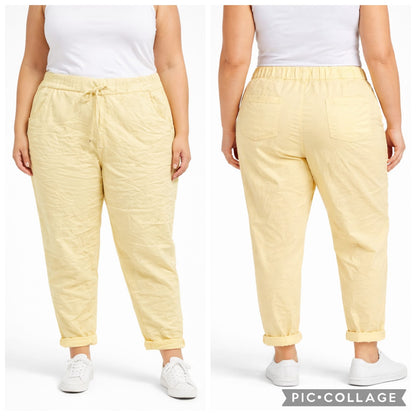 Plain trousers large L, XL and 2XL