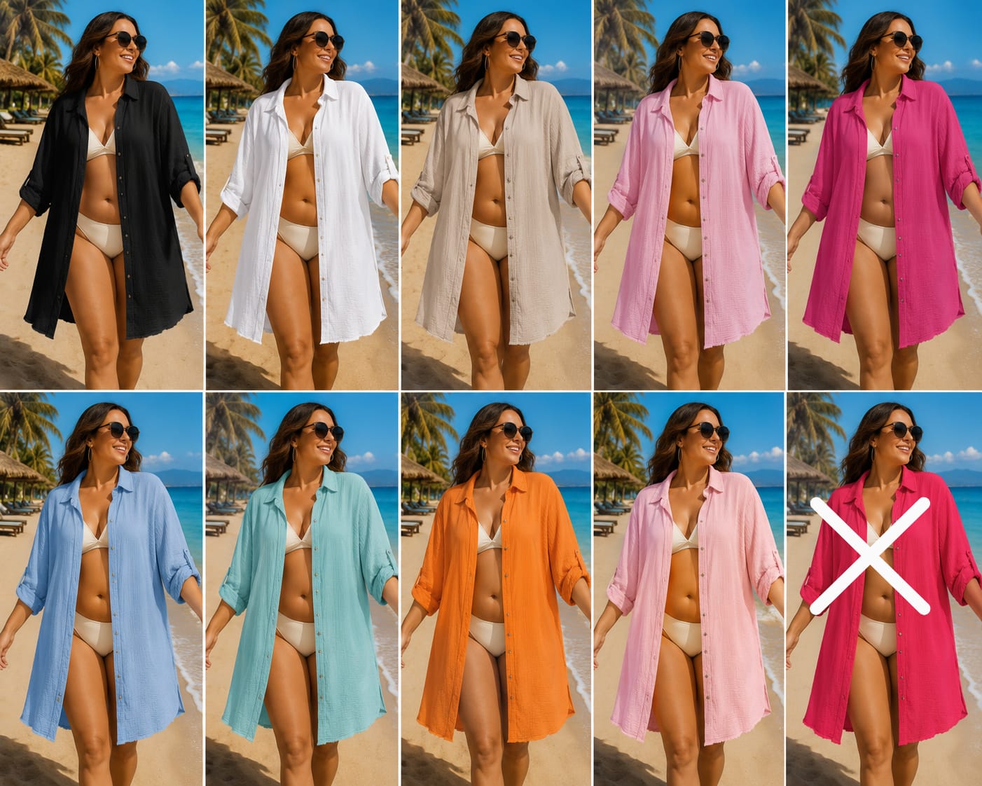 Muslin Blouses One Size