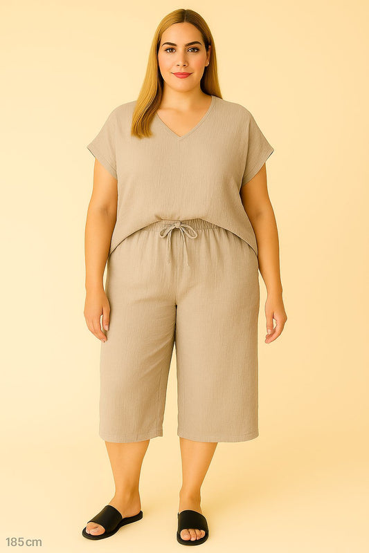 Muslin pants one size