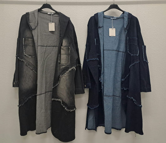 Jeans Jacke Einheit große