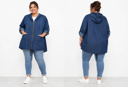 Jeans Jacke Einheitsgröße