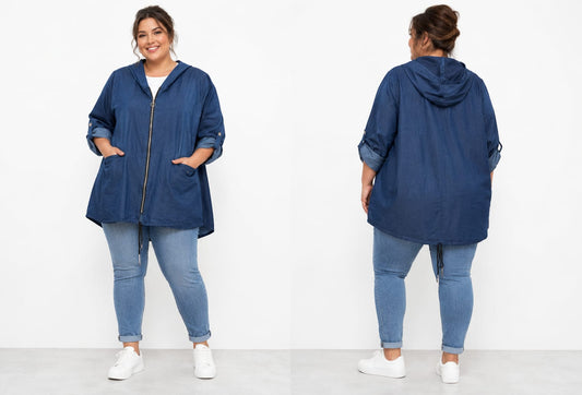 Jeans Jacke Einheitsgröße