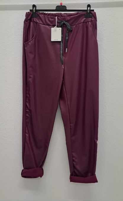 Lederimitat Hose Große L,XL und 2XL