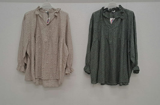 blouses one size