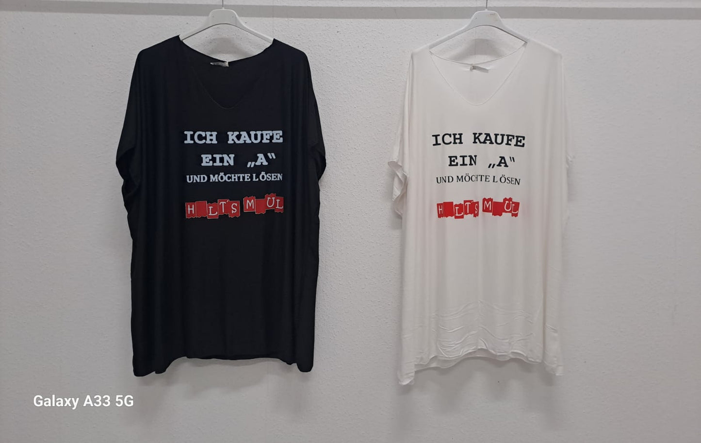 T-Shirts Einheitsgröße