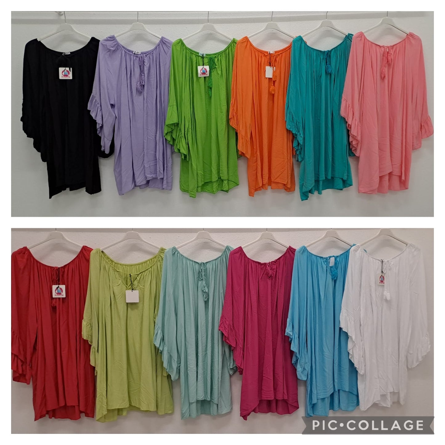 Carmen blouses size size 46-56