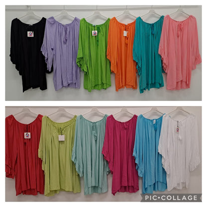 Carmen blouses size size 46-56