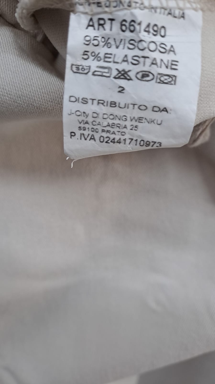 Hosen Einheitsgröße