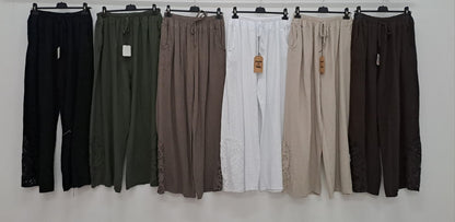 Muslin pants one size