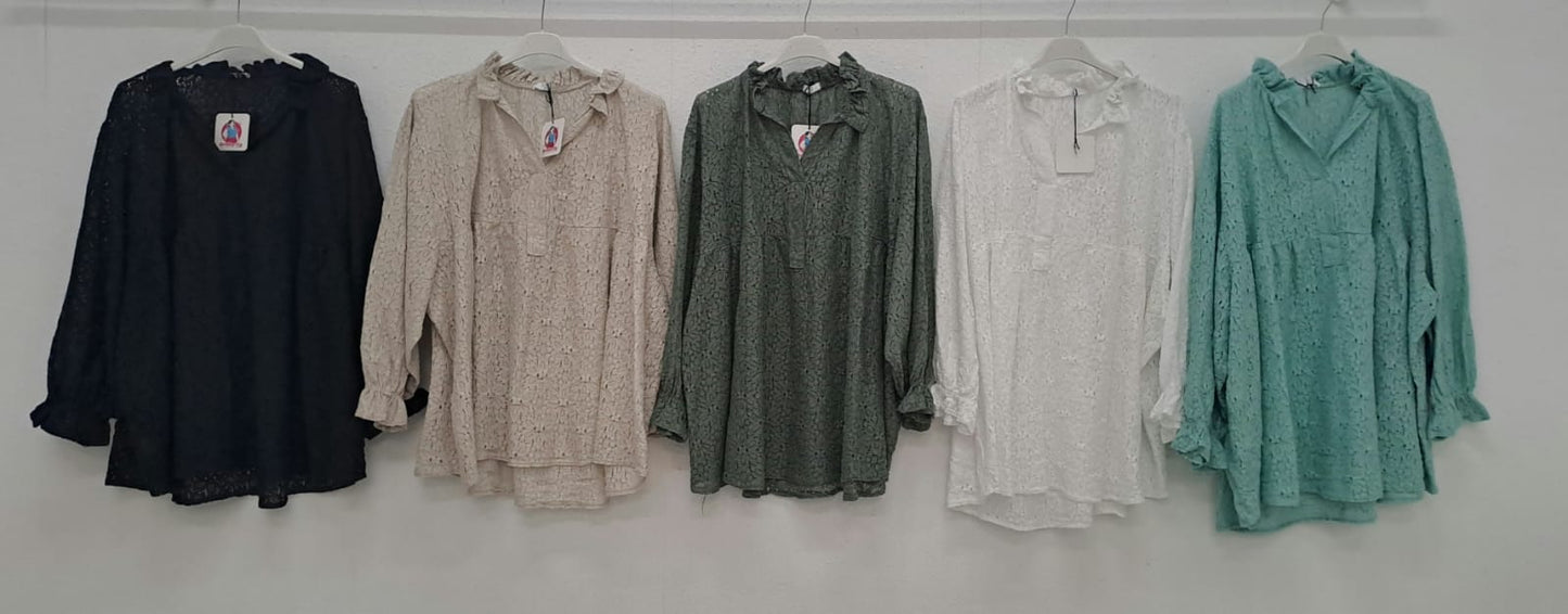 blouses one size