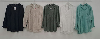 blouses one size