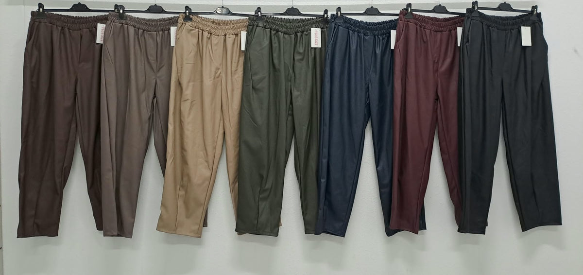 Lederimitat Hose Einheitsgröße