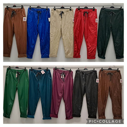 Lederimitat Hose Große L,XL und 2XL