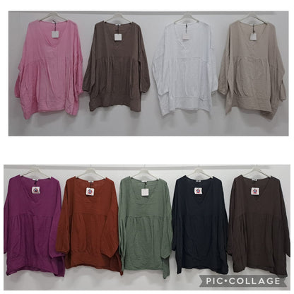 Muslin Blouses One Size