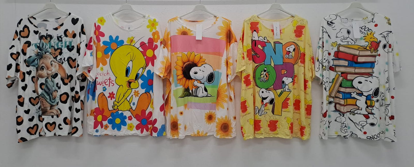 T-Shirts Einheitsgröße