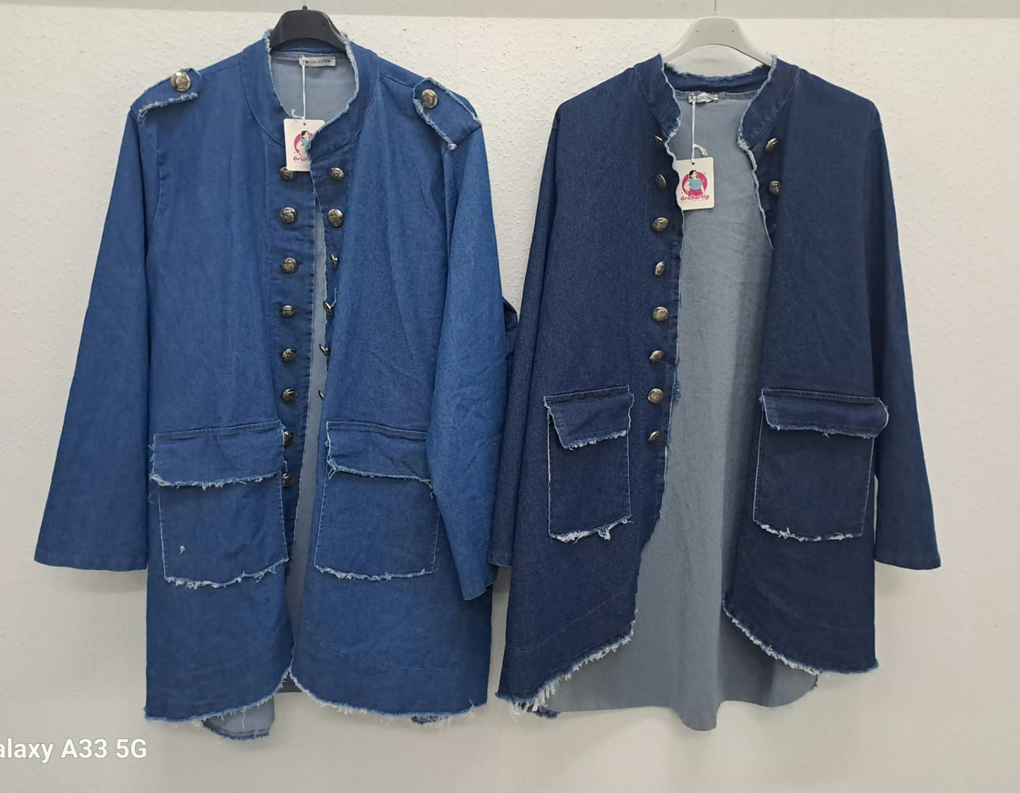 Jeans Jacken Einheit große