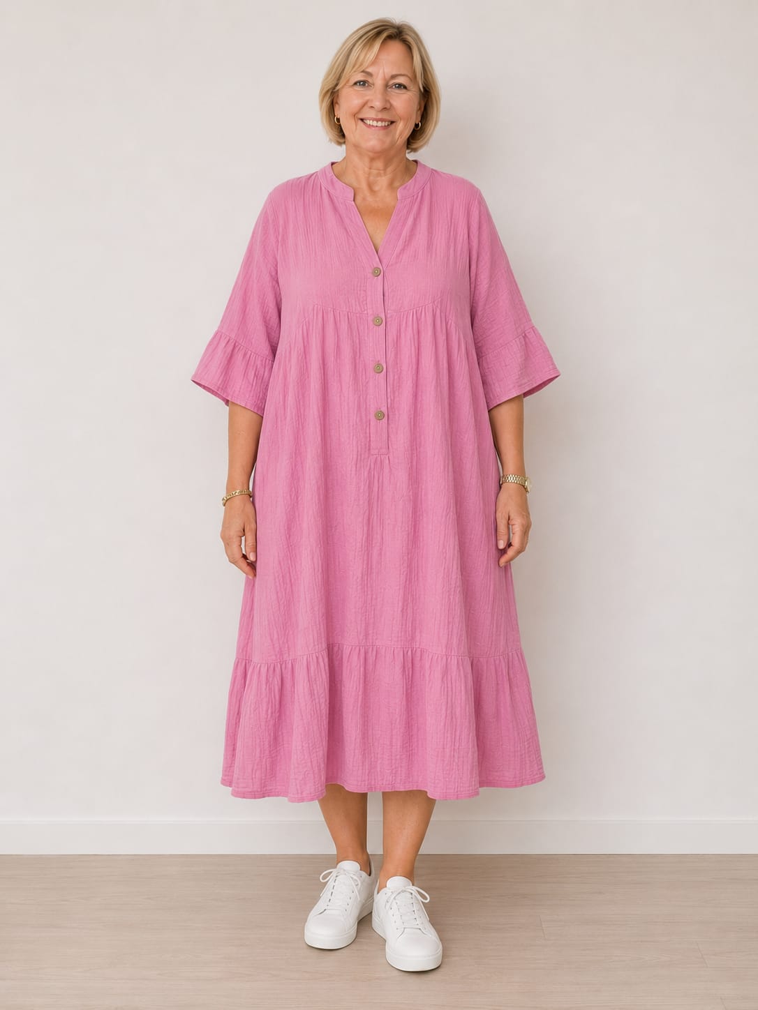 Muslin dresses one size