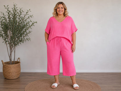 Musselin Hosen Einheitsgröße