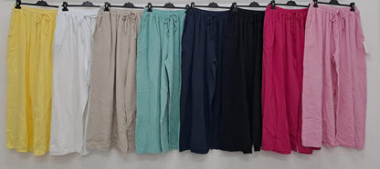 Muslin pants one size