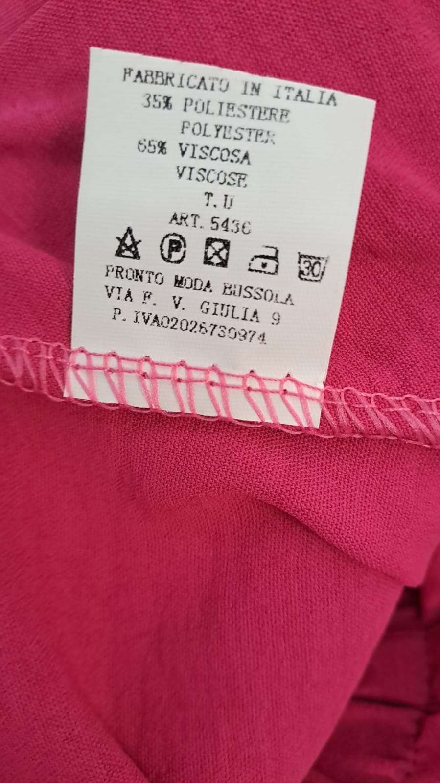 Pants one size